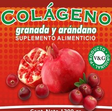 COLAGENO, GRANADA Y ARANDANO